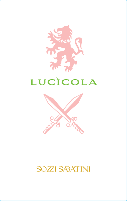 Lucicola Wine Bottle Label